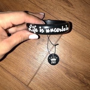 JKC Studio - Set of 2 new wooden bangle bracelets